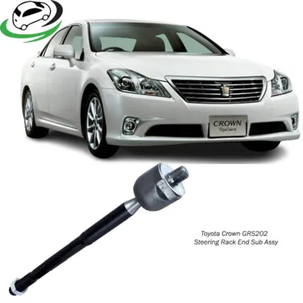 Illustration of toyota crown grs202 steering rack end sub assy 45503-30070
