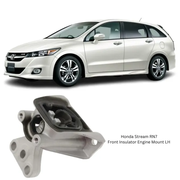 Illustration of honda stream rn7 front insulator engine mount lh 50850-sma-982