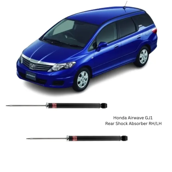 Illustration of honda airwave gj1 rear kyb shock absorber set