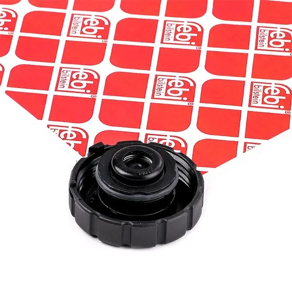 Illustration of febi 2105010615 expansion bottle cap - mercedes-benz w203, w210, w211 & w164