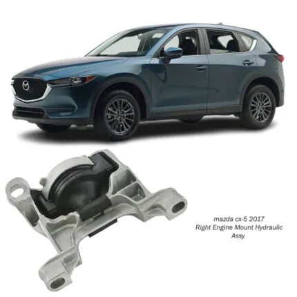 Illustration of mazda cx5 right engine mount petrol engine kd47-39-060b