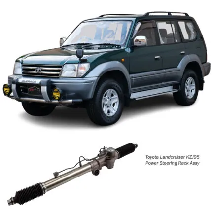Illustration of toyota land cruiser prado kzj95 power steering rack assy 44200-60351