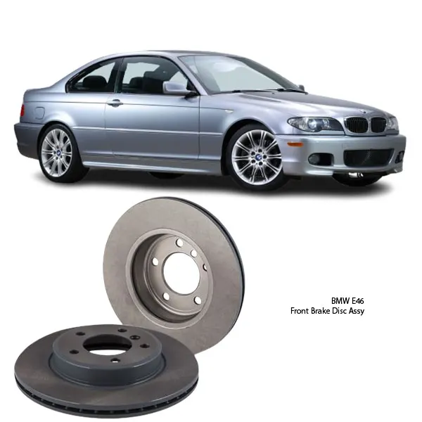 Illustration of bmw e46 front brake disc assy rn1911v