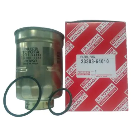 Illustration of toyota landcruiser genuine fuel filter 23303-64010