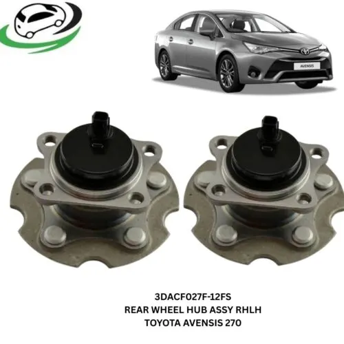 Illustration of 3dacf027f-12fs rear wheel hub assembly for toyota avensis 270 - pair (rhlh)