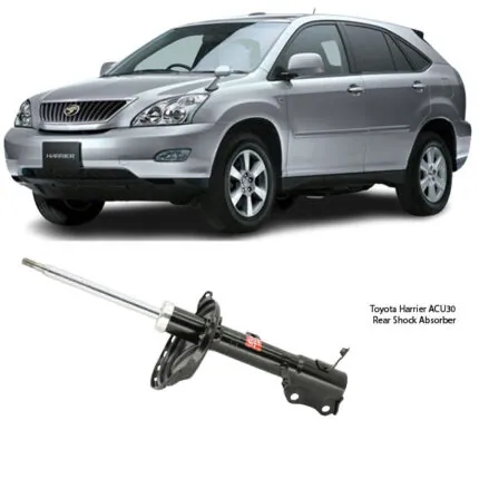 Illustration of toyota harrier acu30/mcu30 4wd rear shock absorber assy 334394/95