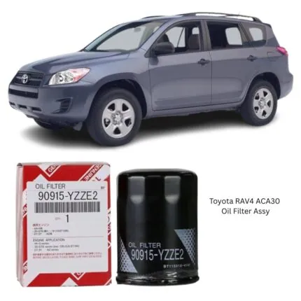 Illustration of toyota rav4 aca3 genuine oil filter assy 90915-yzze2