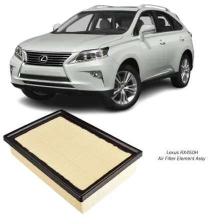 Illustration of lexus rx450h air filter element assy a1541