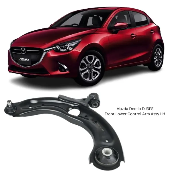 Illustration of mazda demio dj3fs front lower control arm assy lh da7h-34-350b