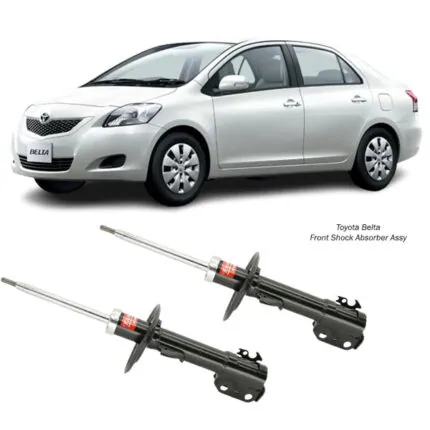 Illustration of toyota belta front shock absorber assy 334472