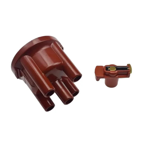 Illustration of vw caddy ii distributor cap & rotor set 030905207a