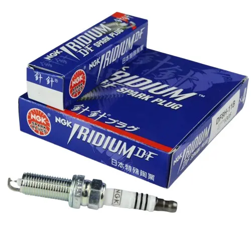 Illustration of ngk iridium df spark plug df8h-11b