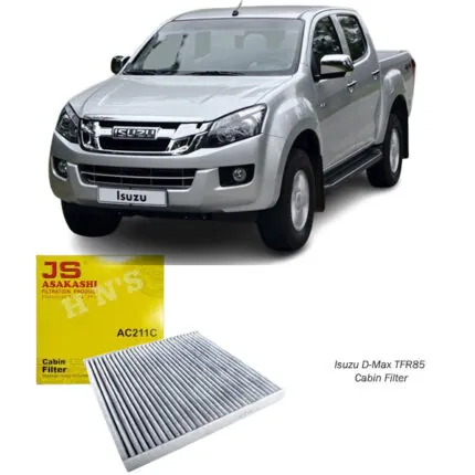 Illustration of isuzu d-max tfr85 cabin filter ac-211c