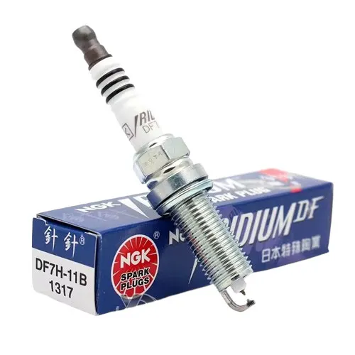 Illustration of ngk iridium df spark plug df7h-11b