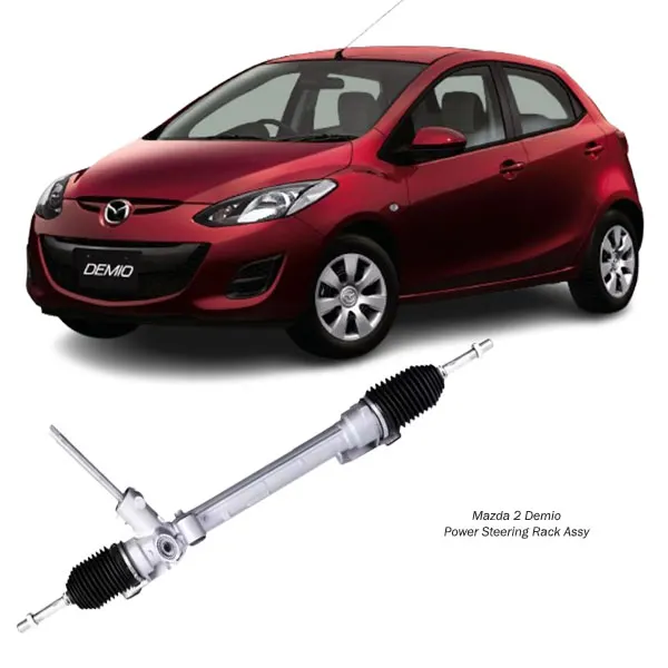 Illustration of mazda 2 demio power steering rack assy d652-32-110a
