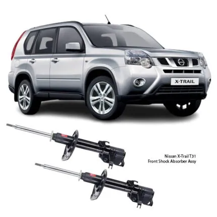 Illustration of nissan x-trail t31 front shock absorber assy 339198 / 339199