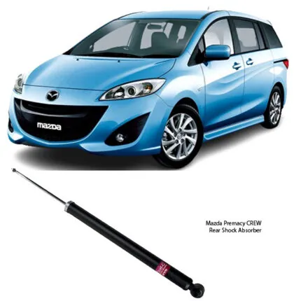 Illustration of mazda premacy rear shock absorber assy 343412