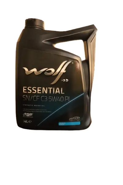 Illustration of wolf 5w-40 synthetic engine oil 4l (acea c3)