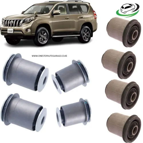 Illustration of toyota land cruiser prado 150 series front arm bush kit