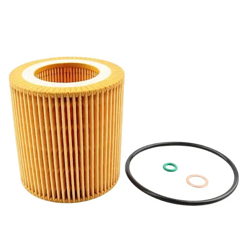 Illustration of bmw n52 3.0l oil filter assy 11427953129