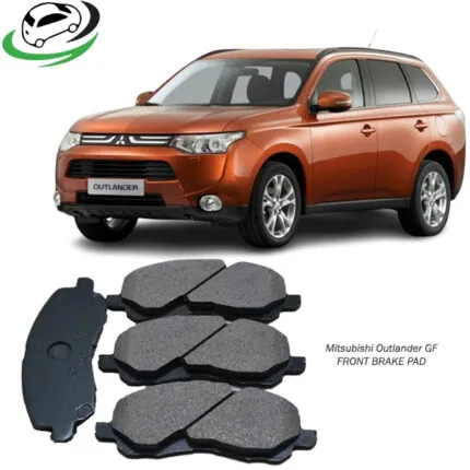 Illustration of mitsubishi outlander gf front brake pad kit mr527675