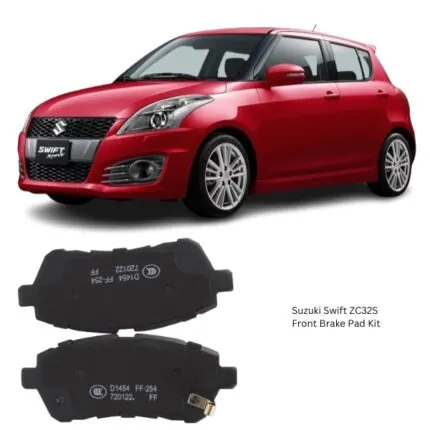 Illustration of suzuki swift zc32s front brake pad kit d0051-m