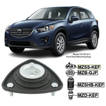Illustration of mazda cx-5 ke 2011 front shock mounting assy mzss-kef