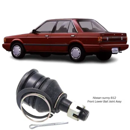 Illustration of nissan sunny b12/b14/b15 front lower ball joint assy 40160-50a00