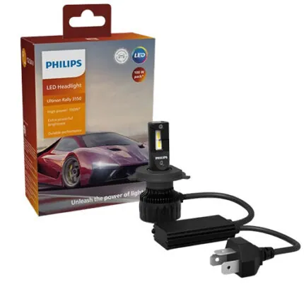 Illustration of h4 led ultinon rally 3550 bulb set 02543231