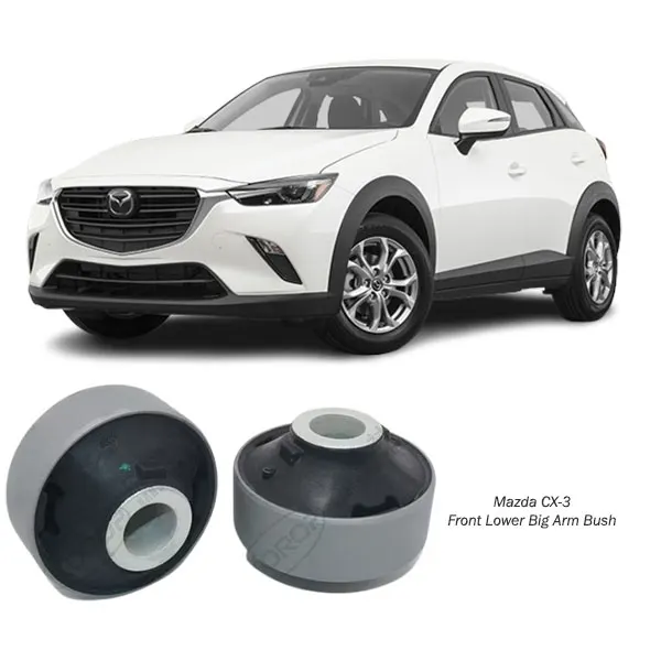Illustration of mazda cx-3 front lower big arm bush d10e-34-460