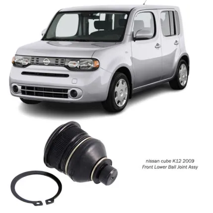 Illustration of nissan cube k12 front lower ball joint assy 0220-k12