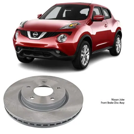 Illustration of nissan juke front brake disc assy 40206-1ka0a