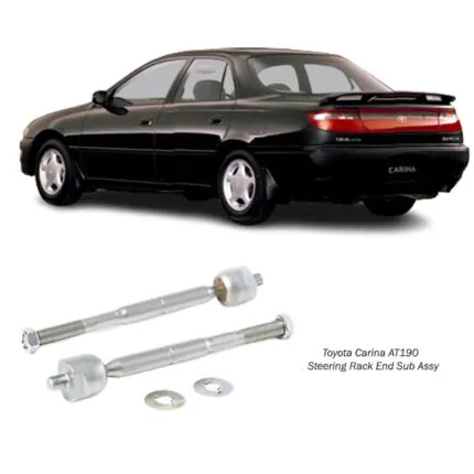 Illustration of toyota carina at190 steering rack end sub assy 45503-29615