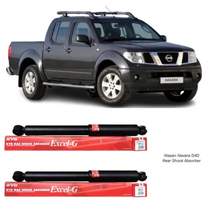 Illustration of nissan navara d40 rear shock absorber assy 349112