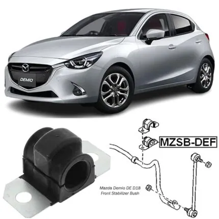 Illustration of mazda demio de d18 front stabilizer bush mzsb -def