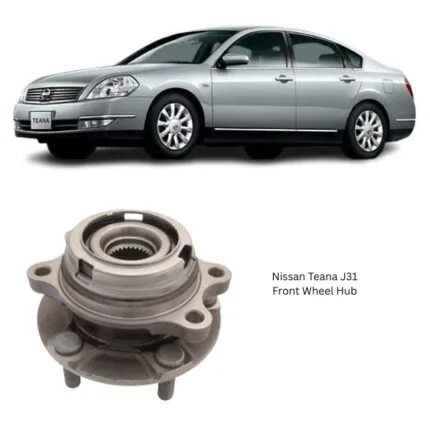 Illustration of nissan teana j31 front wheel hub 40202-ca010