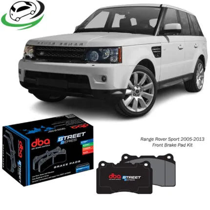 Illustration of range rover sport 2005-2013 front brake pad kit street performance db2073ss