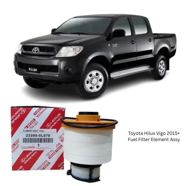Illustration of toyota hilux vigo 2015+ fuel filter element assy 23390-0l070