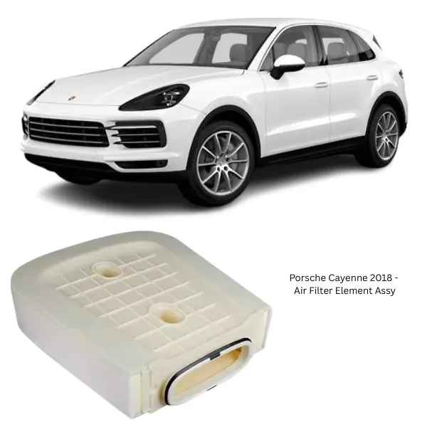 Illustration of porsche cayenne 2018 - air filter element assy 4m0133843d