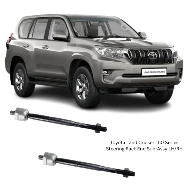 Illustration of toyota land cruiser prado 150 series steering rack end sub-assy lh/rh 45503-60040
