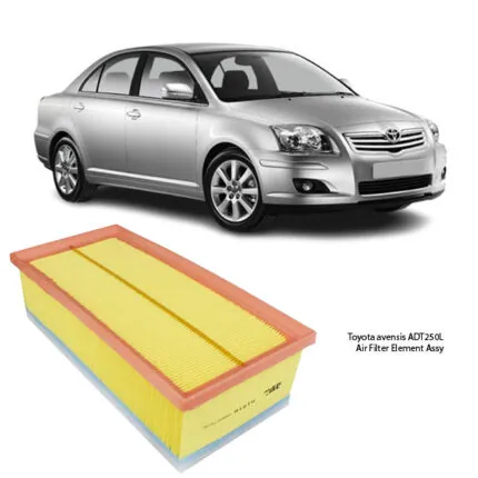 Illustration of toyota avensis adt250l air filter element assy a1516