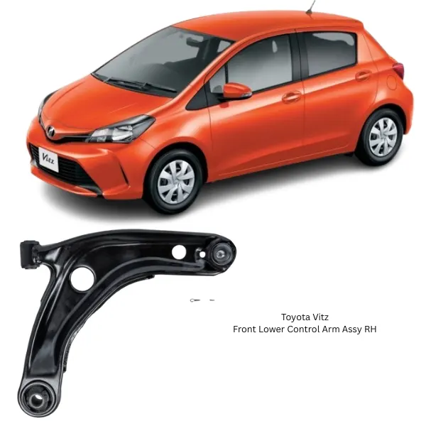Illustration of toyota vitz front lower control arm assy rh 48068-59095