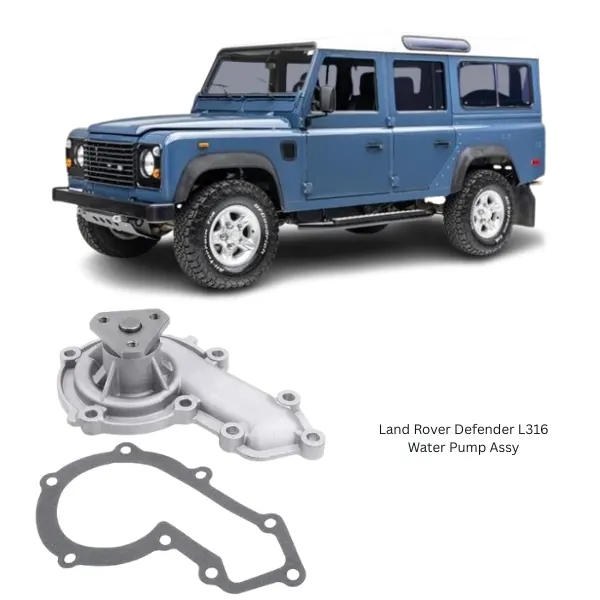 Illustration of land rover defender l316 water pump assy stc1086