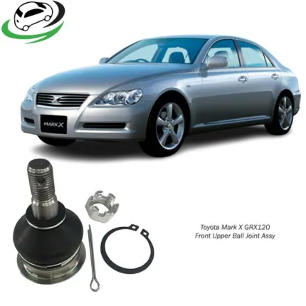Illustration of toyota mark x grx120 front upper ball joint assy 43310-39055