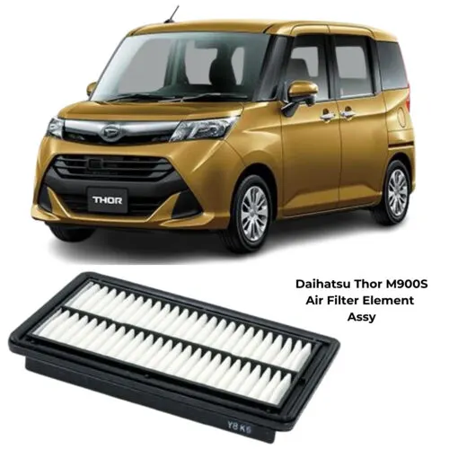 Illustration of daihatsu thor m900s air filter 17801-b1020