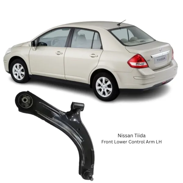 Illustration of nissan tiida front lower control arm lh 54501-ed000