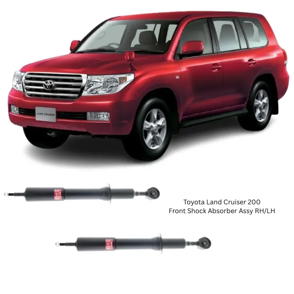 Illustration of toyota land cruiser 200 series front kyb shock absorber set