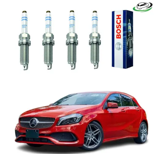 Illustration of mercedes benz a180 w176 bosch spark plugs 0041597903