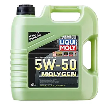 Illustration of liqui moly molygen 5w-50