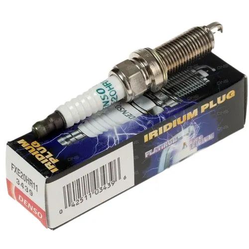 Illustration of denso spark plugs for nissan note / wingroad / tiida fxe20hr11